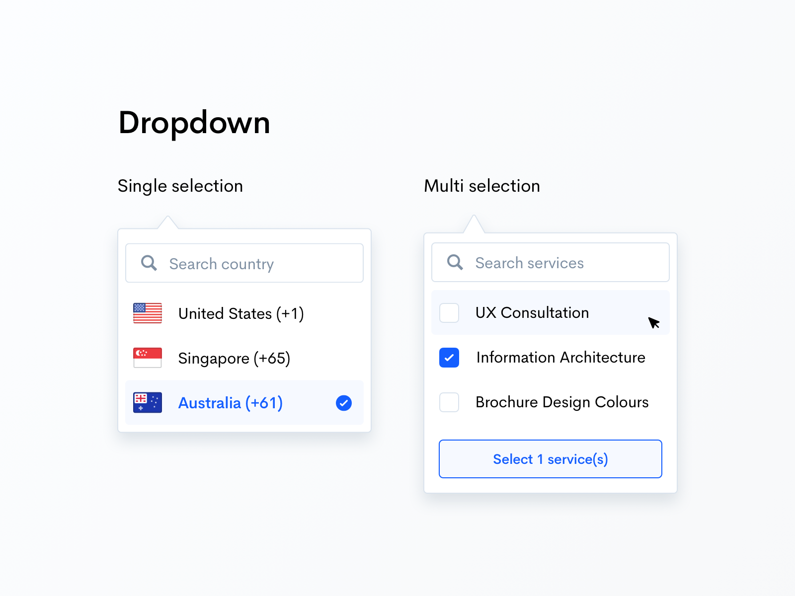 How to Make Dropdown from Search Bar VUE